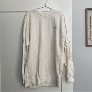 Acne Studios Oversized White Sweatshirt